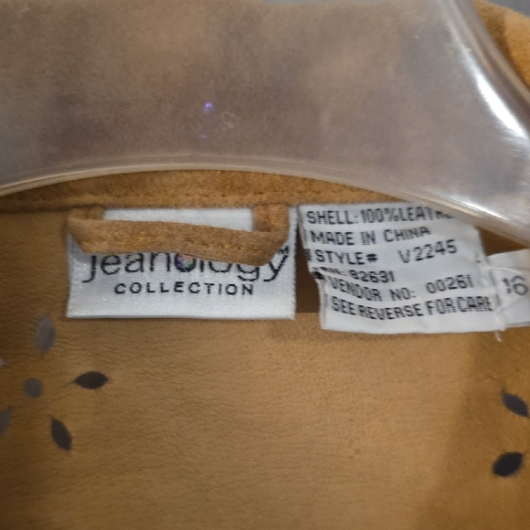 Newport News Brown Suede Women's Jacket - Picture 3 of 4